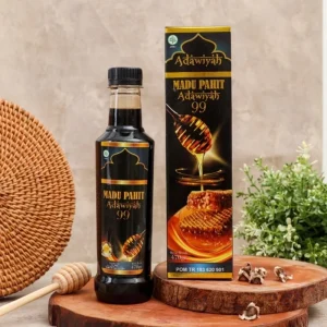 Madu Hitam Pahit Adawiyah 470gr Asli (Black Honey)