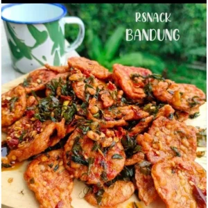 Tempe Goreng Krispi Pedas 500 Gram
