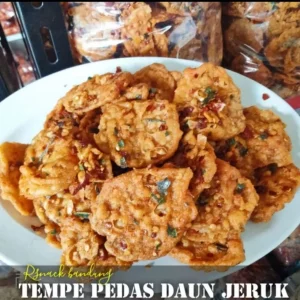 Tempe Goreng Krispi Pedas 500 Gram