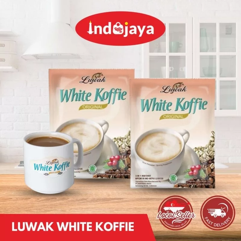 Luwak White Coffee Sachet (10 pcs / 1 Renceng)