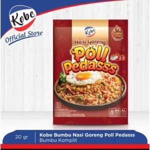 Kobe Bumbu Nasi Goreng Poll Pedas 20gr