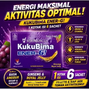 Kukubima Ener-G Grape Flavour 10 Boxes