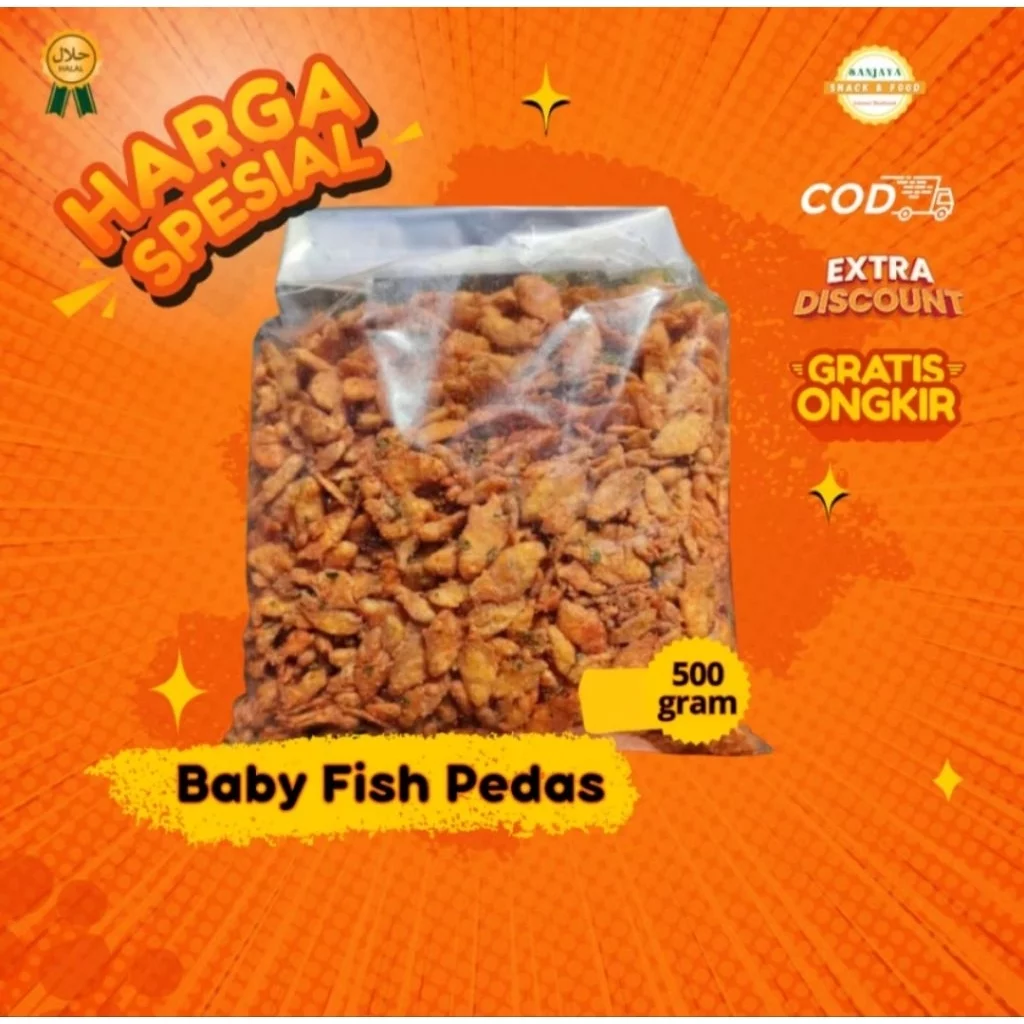 Fish Pepetek Spicy Crispy 500gr