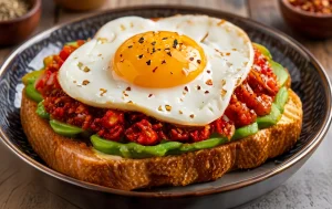 Sambal Bawang Avocado Toast