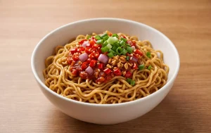 Spicy Sambal Bawang Noodles
